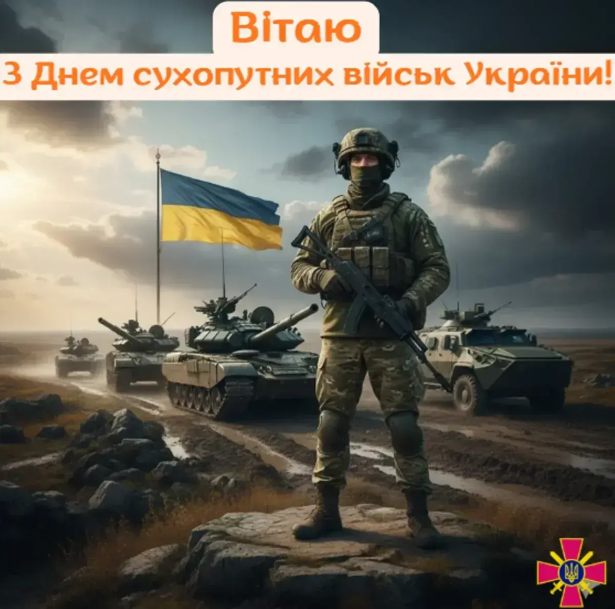 12 грудня – День сухопутних військ в Україні.