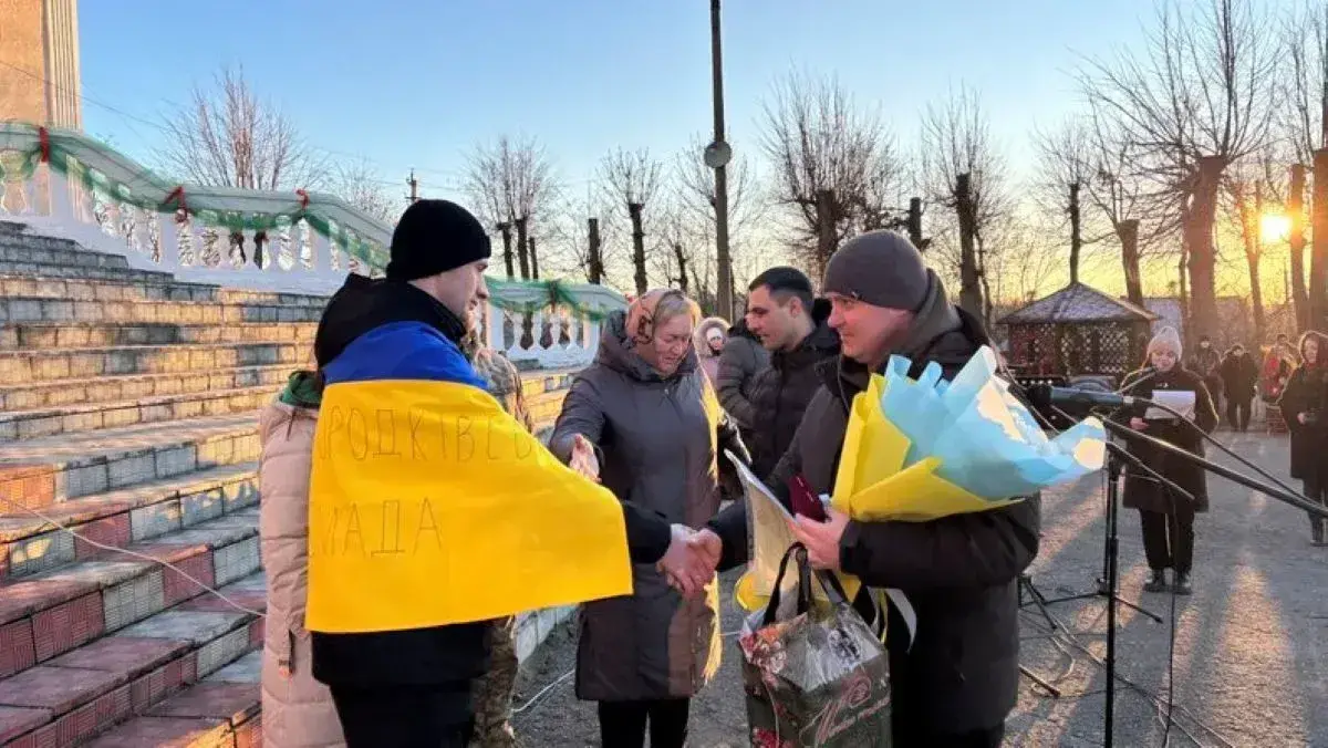 На Вінниччину з російського полону повернувся захисник Євгеній Мартинов. 