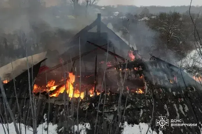 На Вінниччині за добу сталося 13 пожеж: більшість через несправне опалення